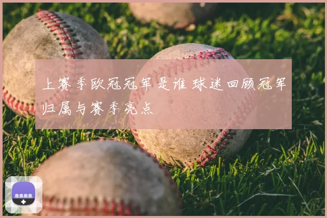 上赛季欧冠冠军是谁 球迷回顾冠军归属与赛季亮点